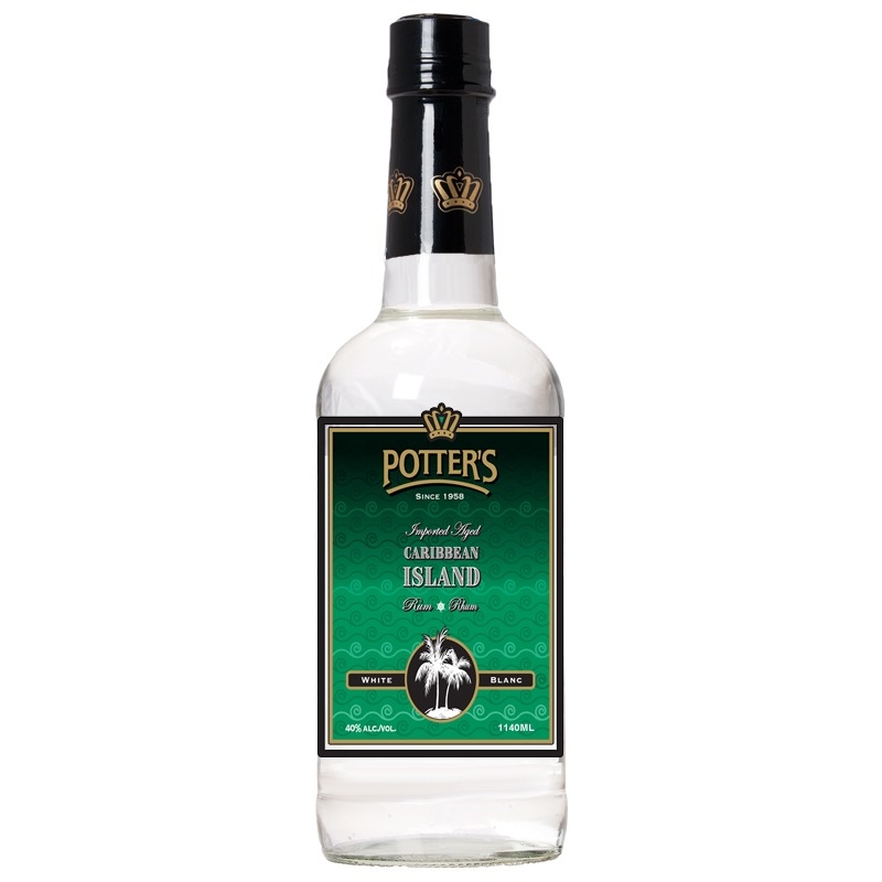 Potter's Superior White Rum